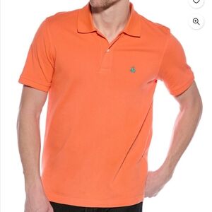 Brooks Brothers Men's Orange Polo Shirt Size Medium